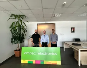 Anadologic Visits Empa Electronics